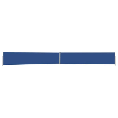 Retractable Side Awning Blue 100 x 600 cm – 220 x 600 cm 140 x 1200 cm
