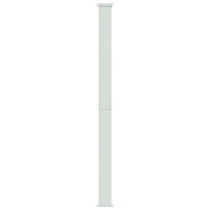 Patio Retractable Side Awning 200x514 cm Drop 500 cm Black