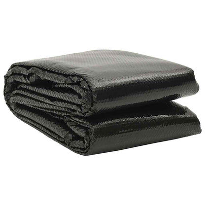 vidaXL Rectangular Pool Cover 1200x600 cm PE Black 1