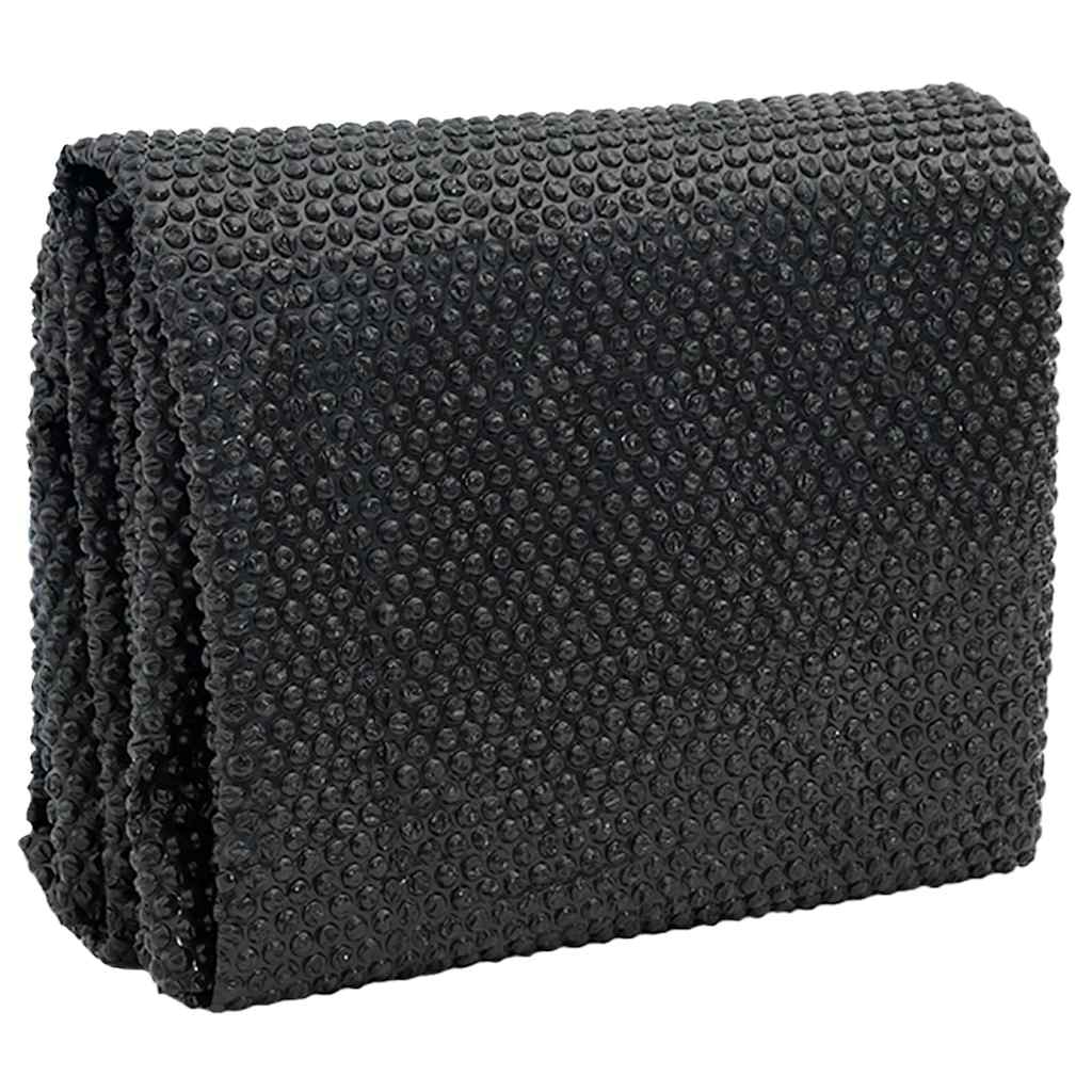 vidaXL Rectangular Pool Cover 1200x600 cm PE Black 2