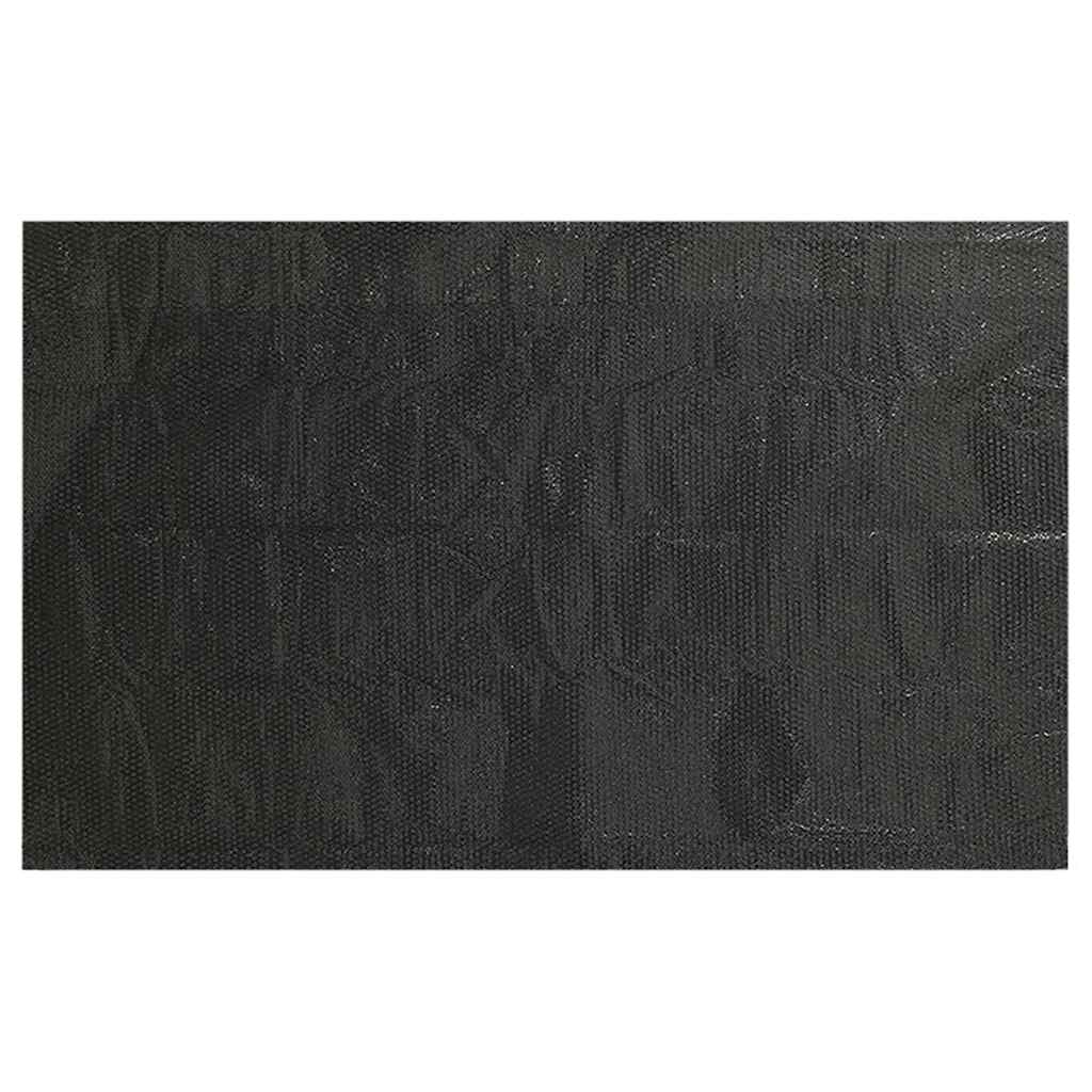 vidaXL Rectangular Pool Cover 1200x600 cm PE Black 3