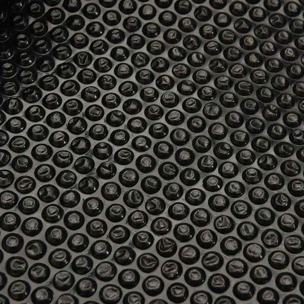 vidaXL Rectangular Pool Cover 1200x600 cm PE Black 5