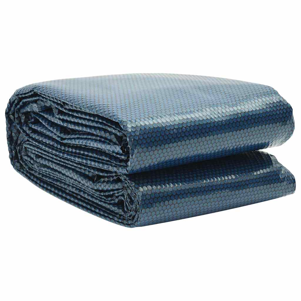 vidaXL Floating PE Solar Pool Film 1000x500 cm Black and Blue 1