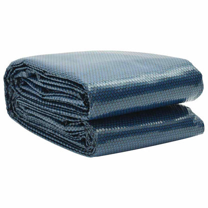 vidaXL Floating PE Solar Pool Film 1000x500 cm Black and Blue 1