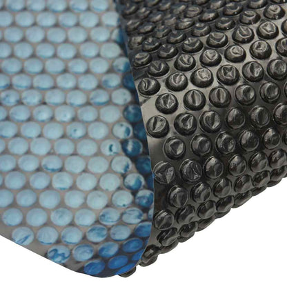 vidaXL Floating PE Solar Pool Film 1000x500 cm Black and Blue 3