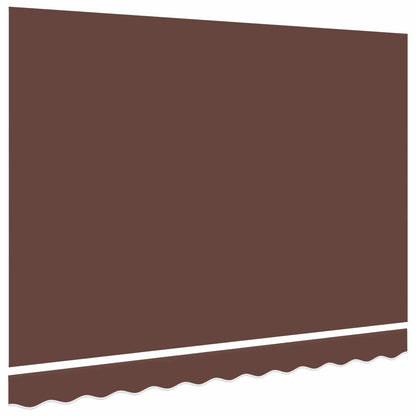 Awning Canopy Replacement for 3.5x2.5 m Polyester Brown