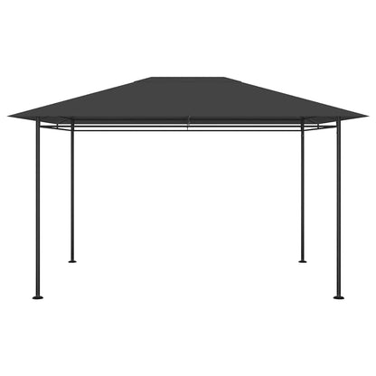 vidaXL Gazebo 384x281x270 cm Anthracite 180 g/m² 2