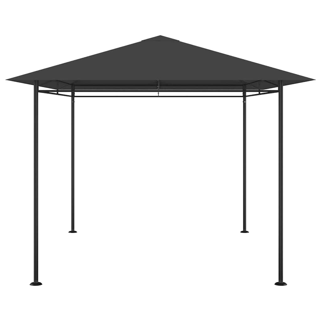 vidaXL Gazebo 384x281x270 cm Anthracite 180 g/m² 3