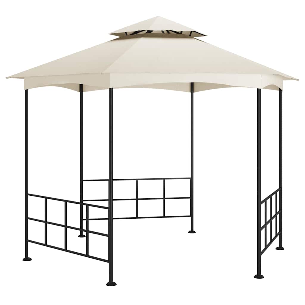 vidaXL Gazebo with Sidewalls 3,1x2,7 m Cream 1