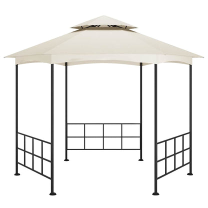 vidaXL Gazebo with Sidewalls 3,1x2,7 m Cream 3