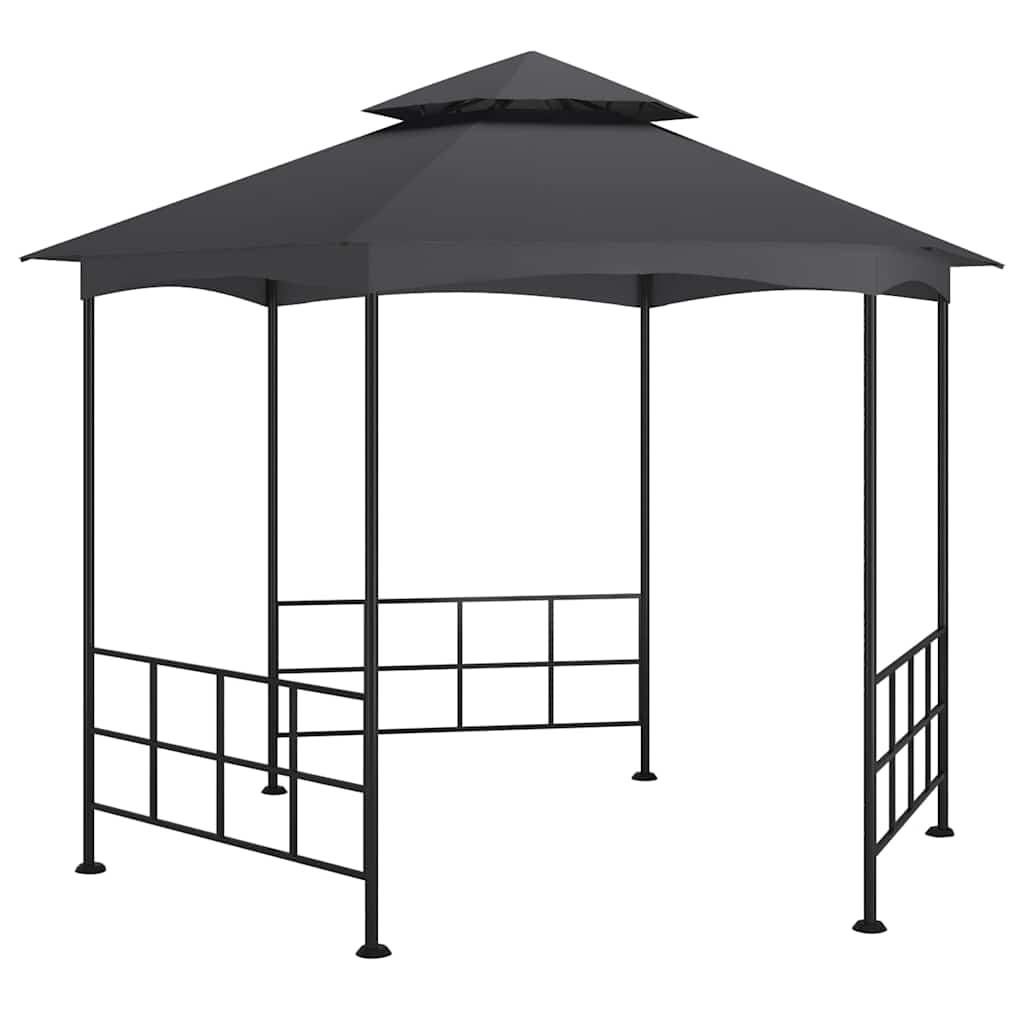 313933 vidaXL Gazebo with Sidewalls 3,1x2,7 m Anthracite 1