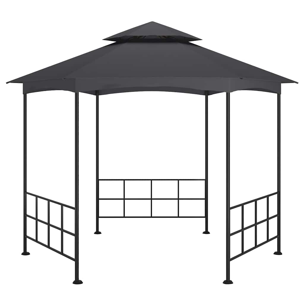 313933 vidaXL Gazebo with Sidewalls 3,1x2,7 m Anthracite 3
