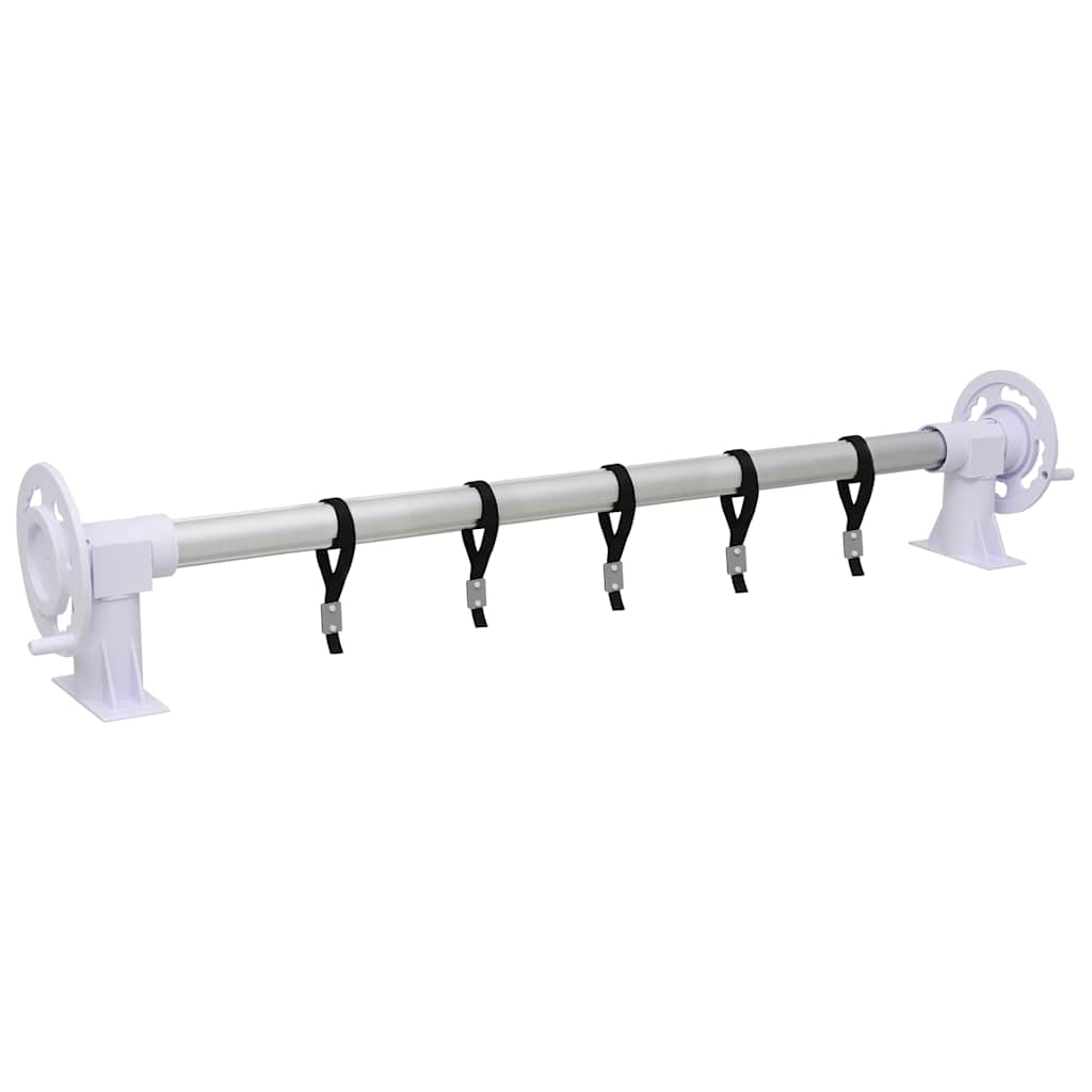 313996 vidaXL Pool Cover Roller with Plastic Base 1