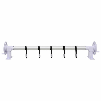 313996 vidaXL Pool Cover Roller with Plastic Base 2