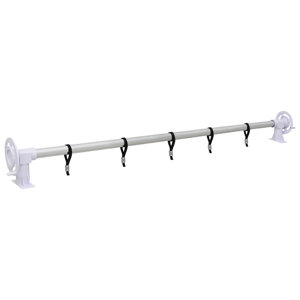 313996 vidaXL Pool Cover Roller with Plastic Base 3