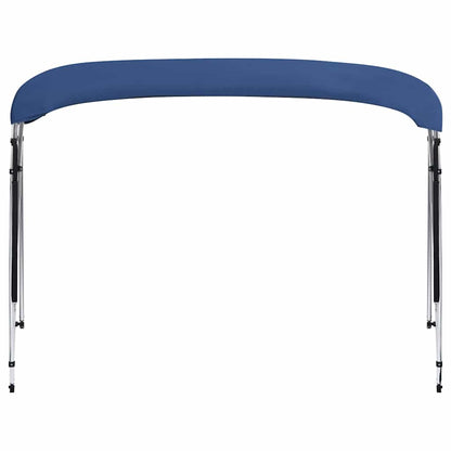 vidaXL 4 Bow Bimini Top Navy Blue 243x(230-244)x137 cm 6