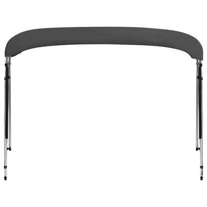 vidaXL 4 Bow Bimini Top Anthracite 243x(230-244)x137 cm 6