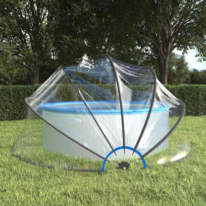 vidaXL Pool Dome Round PVC