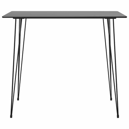 vidaXL 5 Piece Bar Set Black 3