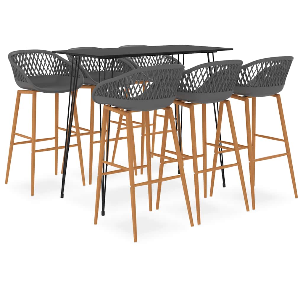 vidaXL 5 Piece Bar