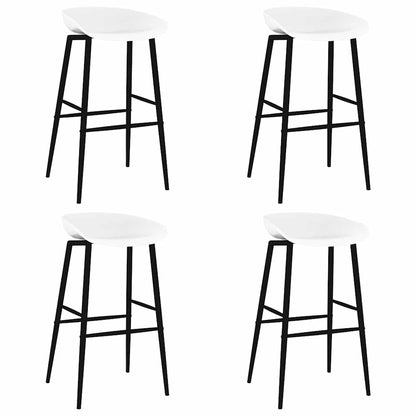 vidaXL 5 Piece Bar Set White 4