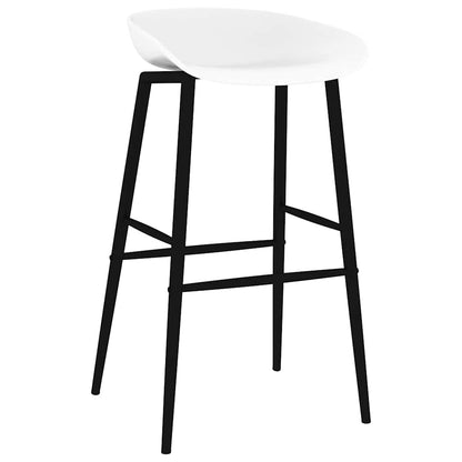 vidaXL 5 Piece Bar Set White 5