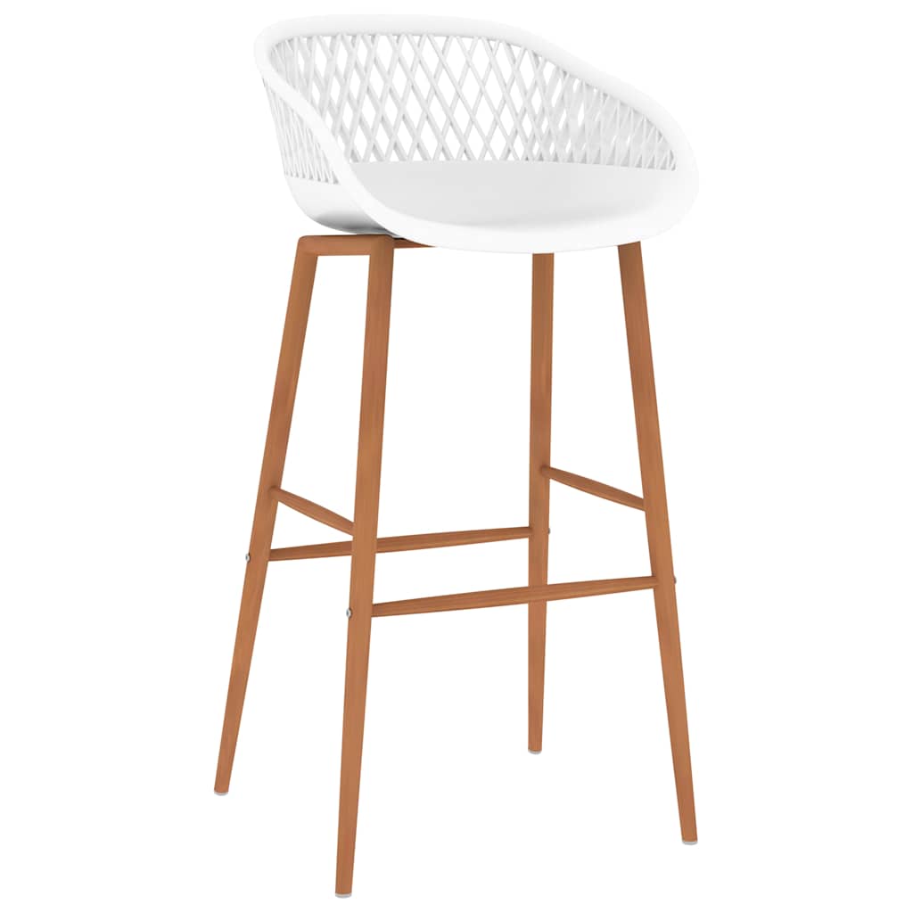 vidaXL 5 Piece Bar Set White 6