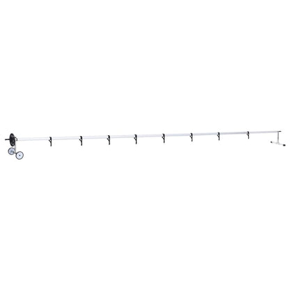 vidaXL Pool Cover Roller with Stainless Steel Base 3