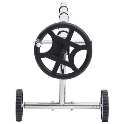 vidaXL Pool Cover Roller with Stainless Steel Base 4