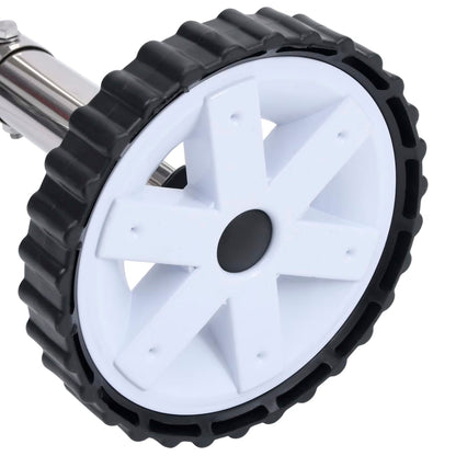 vidaXL Pool Cover Roller with Stainless Steel Base 5