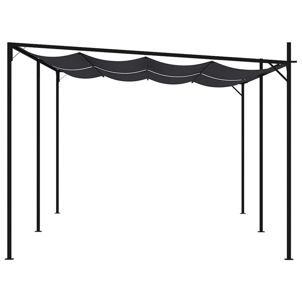 vidaXL Gazebo with Retractable Roof 600x300x233 cm Anthracite 3