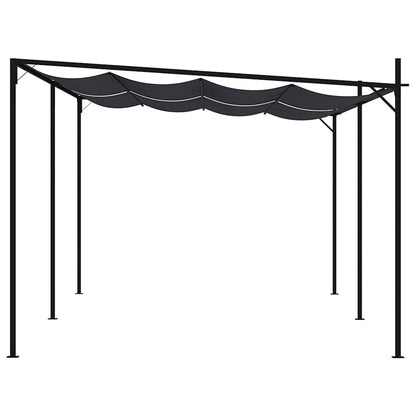 vidaXL Gazebo with Retractable Roof 600x300x233 cm Anthracite 3