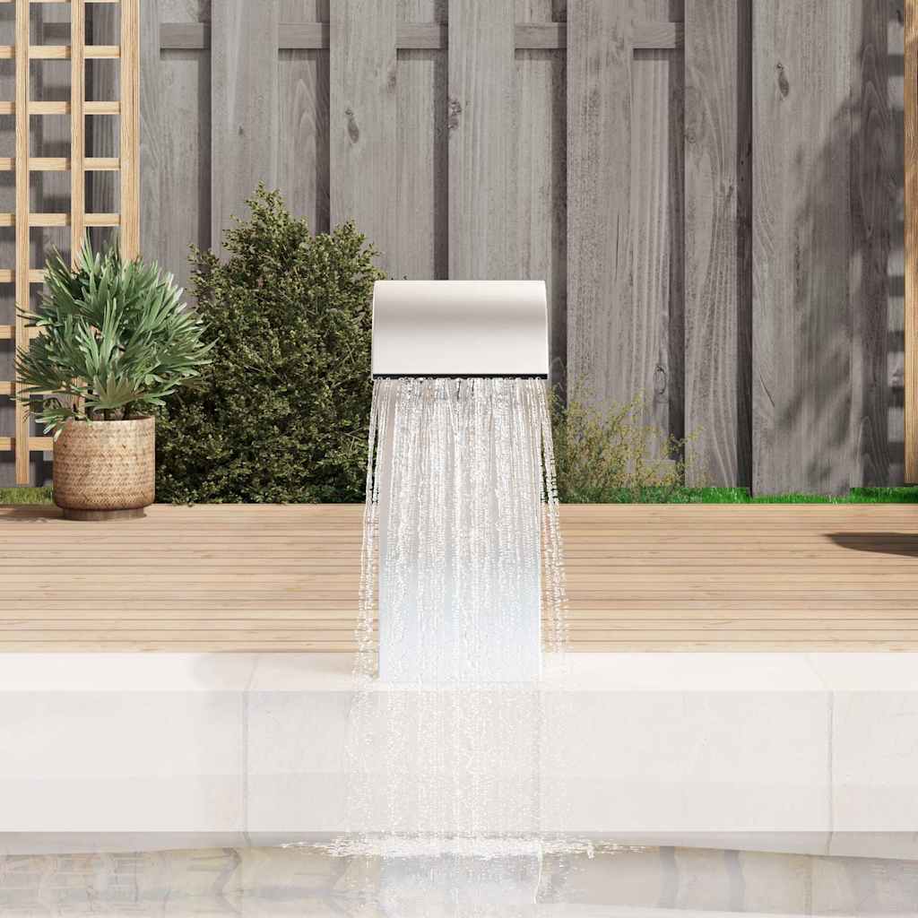 vidaXL Pool Fountain 22x60x70 cm Stainless Steel 304 3