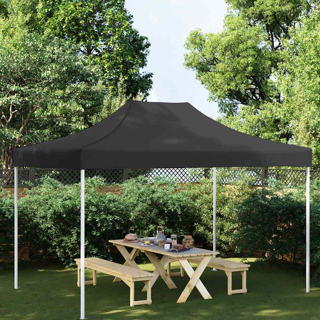 Party Tent Roof 4.5x3 m 270 g/m² Black