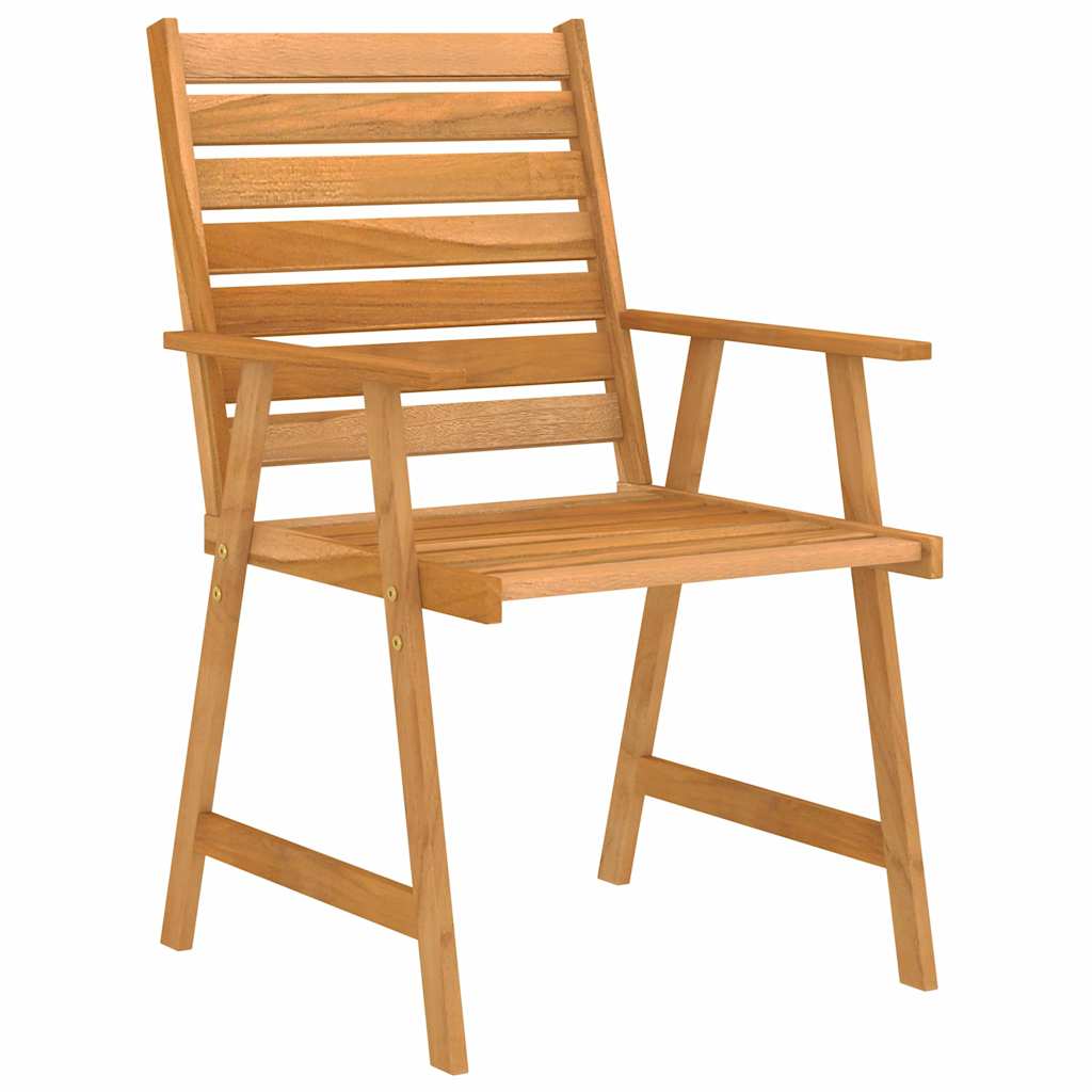 vidaXL 3 Piece Garden Dining Set Solid Acacia Wood 5