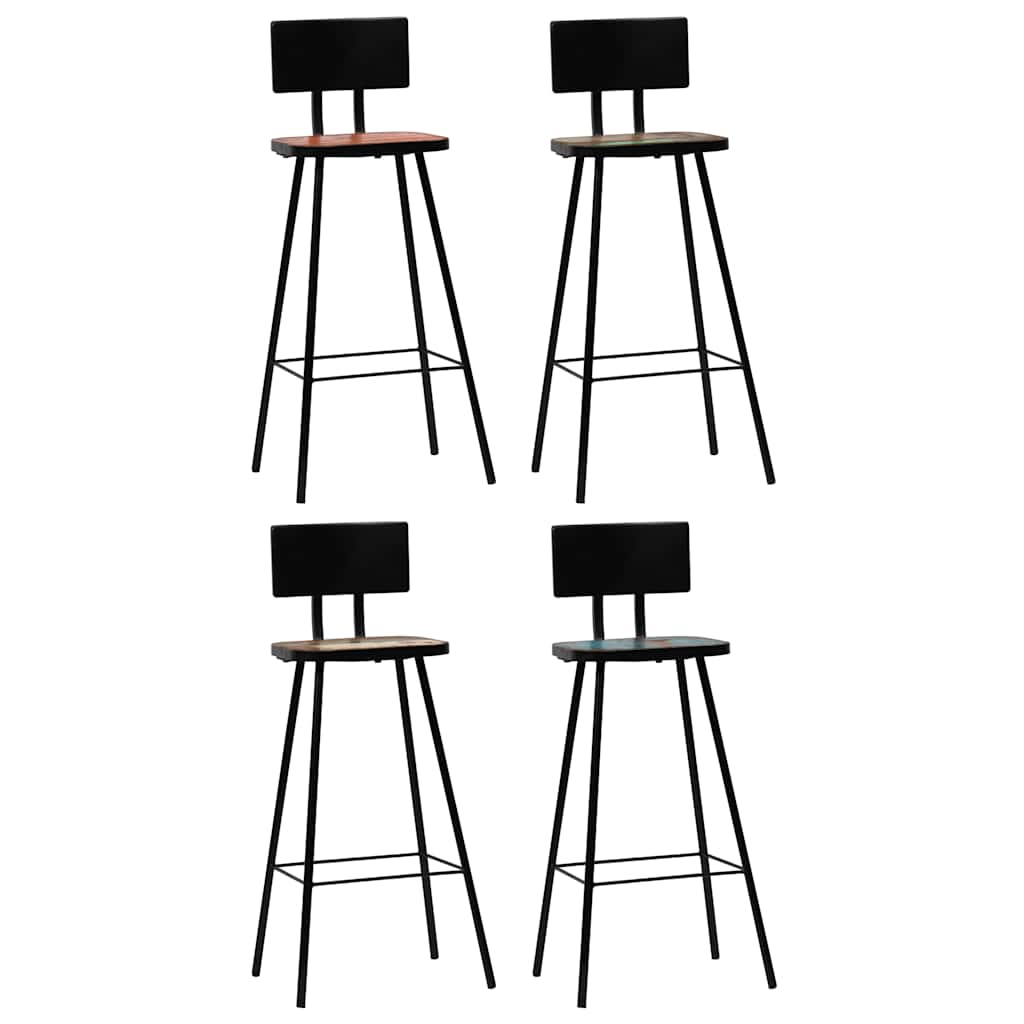 vidaXL 5 Piece Bar Set Black 4