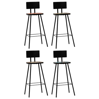vidaXL 5 Piece Bar Set White 4