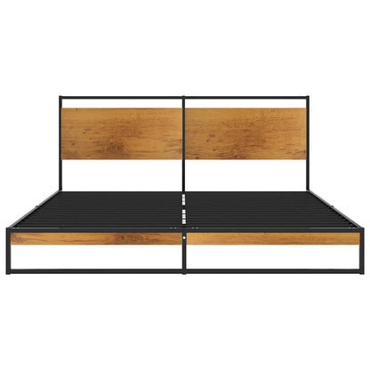 Bed Frame without Mattress Metal 160 x 200 cm