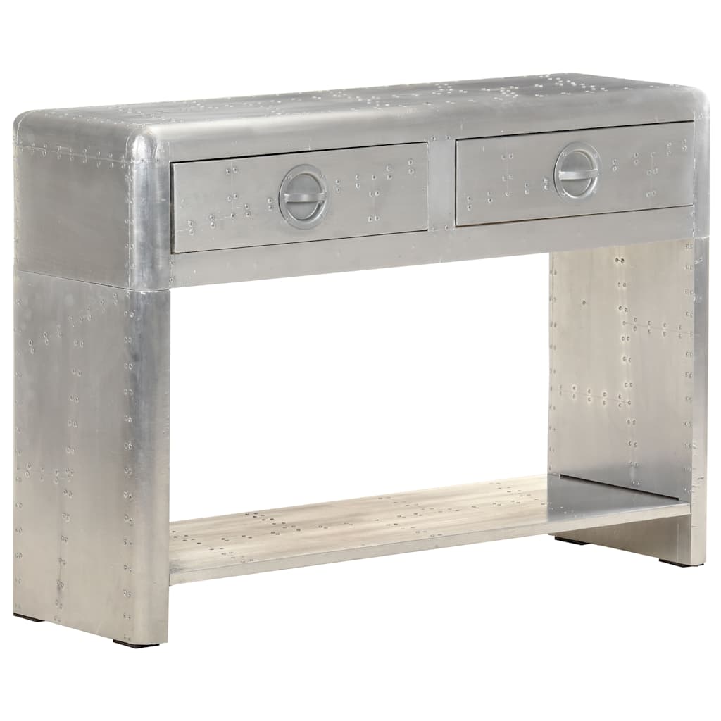 320640 vidaXL Aviator Sideboard 110x35x75 cm Metal 4