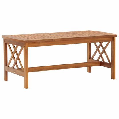 vidaXL 3 Piece Garden Lounge Set Solid Acacia Wood 3