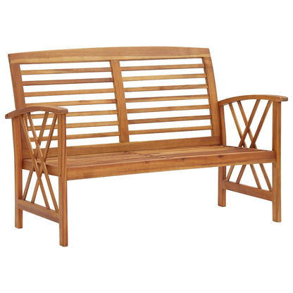 vidaXL 3 Piece Garden Lounge Set Solid Acacia Wood 4