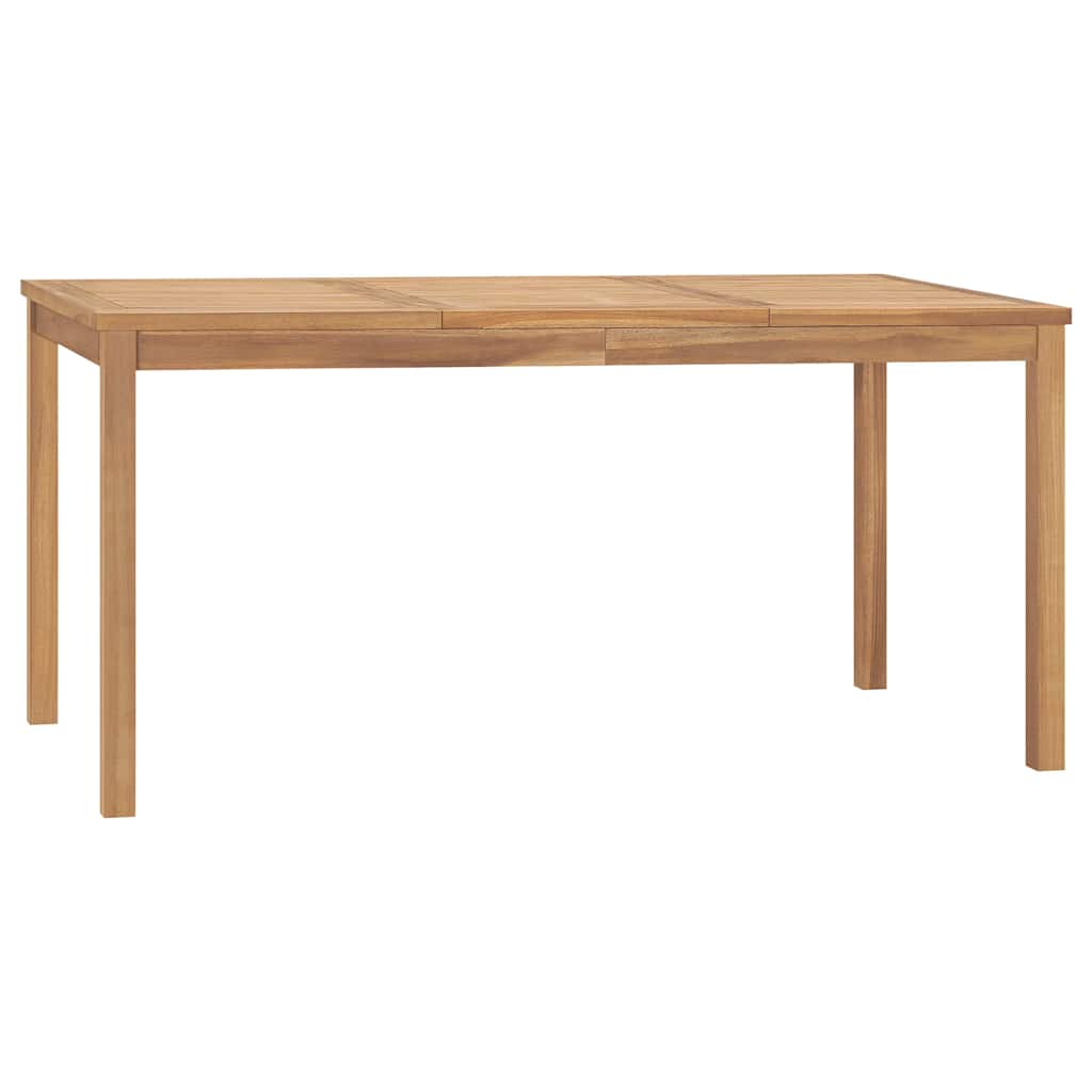vidaXL Dining Table | Warm brown | Solid Teak Wood | Large | Durable 1