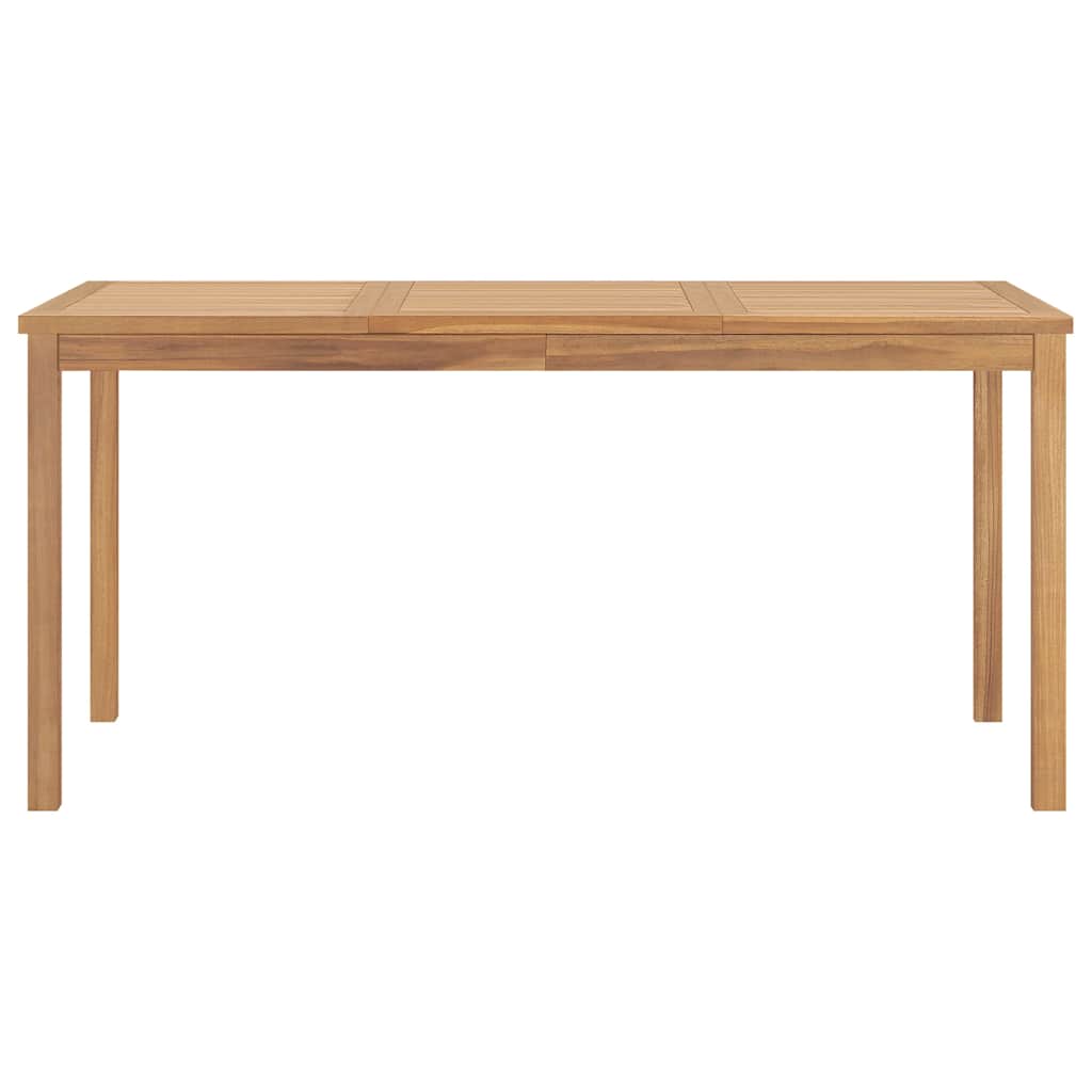 vidaXL Dining Table | Warm brown | Solid Teak Wood | Large | Durable 2
