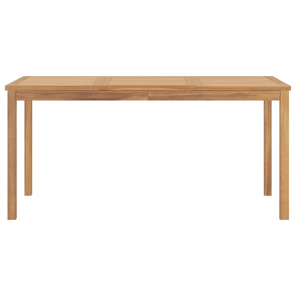 vidaXL Dining Table | Warm brown | Solid Teak Wood | Large | Durable 2