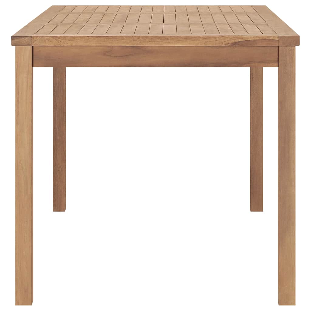vidaXL Dining Table | Warm brown | Solid Teak Wood | Large | Durable 3