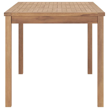 vidaXL Dining Table | Warm brown | Solid Teak Wood | Large | Durable 3