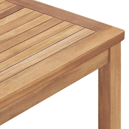 vidaXL Dining Table | Warm brown | Solid Teak Wood | Large | Durable 6