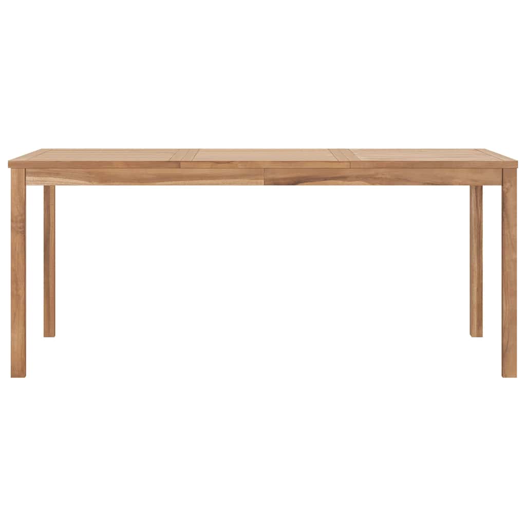 315621 vidaXL Garden Dining Table 180x90x77 cm Solid Teak Wood 2
