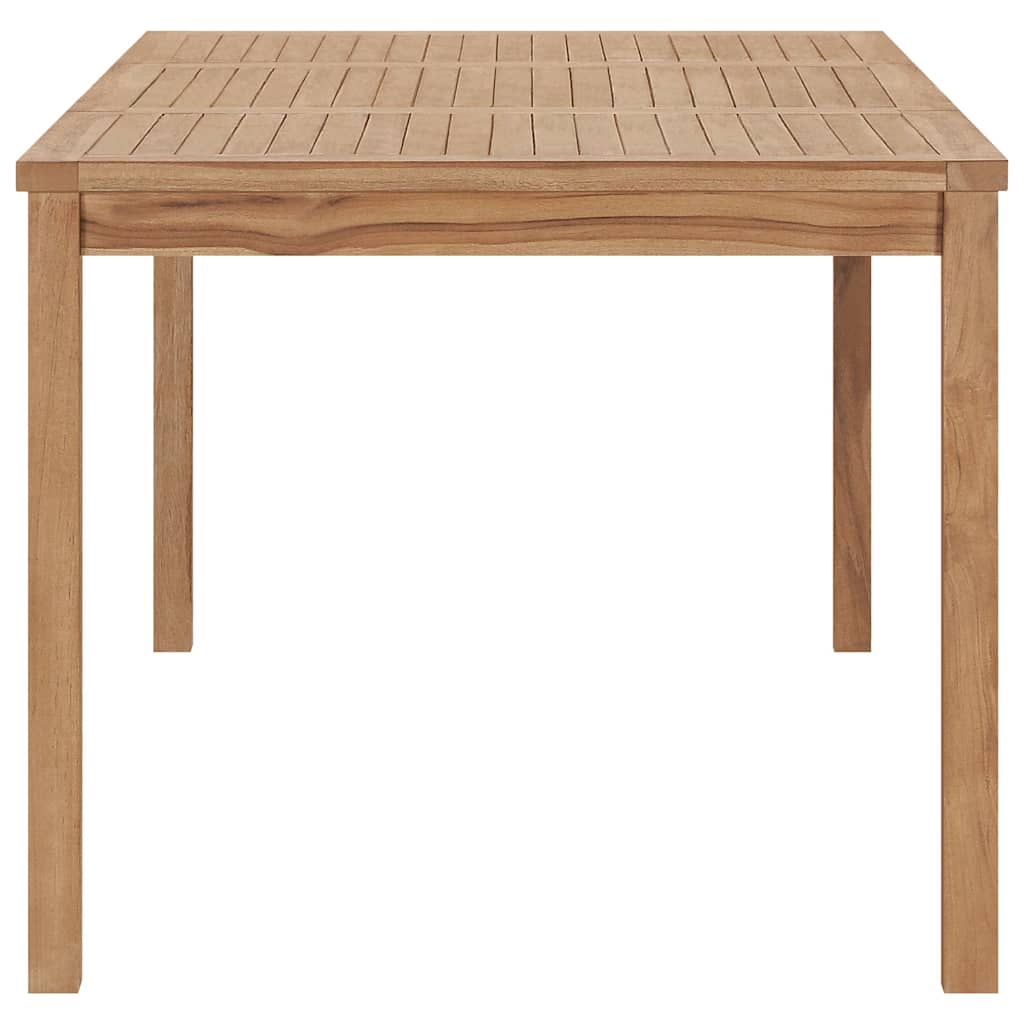 315621 vidaXL Garden Dining Table 180x90x77 cm Solid Teak Wood 3
