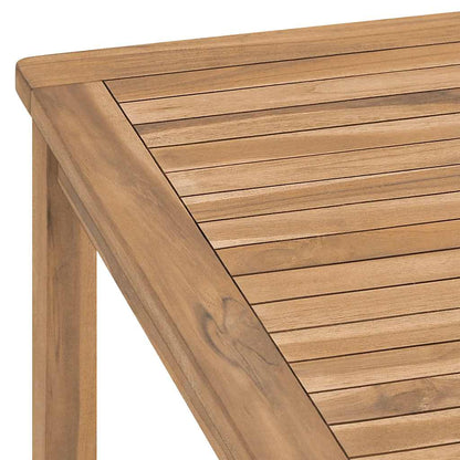 315621 vidaXL Garden Dining Table 180x90x77 cm Solid Teak Wood 5
